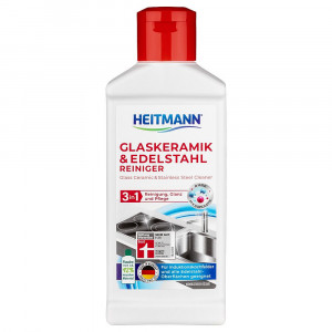 Средство для чистки изделий из стеклокерамики и нержавеющей стали Heitmann 250 мл